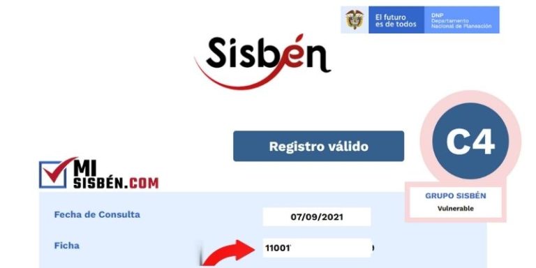 Consultar Puntaje Del Sisbén Núcleo Familiar 2022