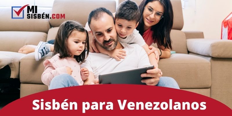 registro sisben para venezolanos