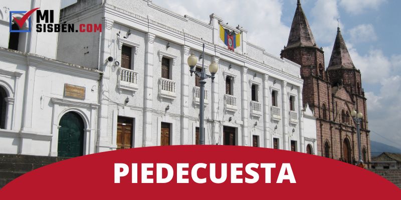 oficina del Sisbén en piedecuesta santander